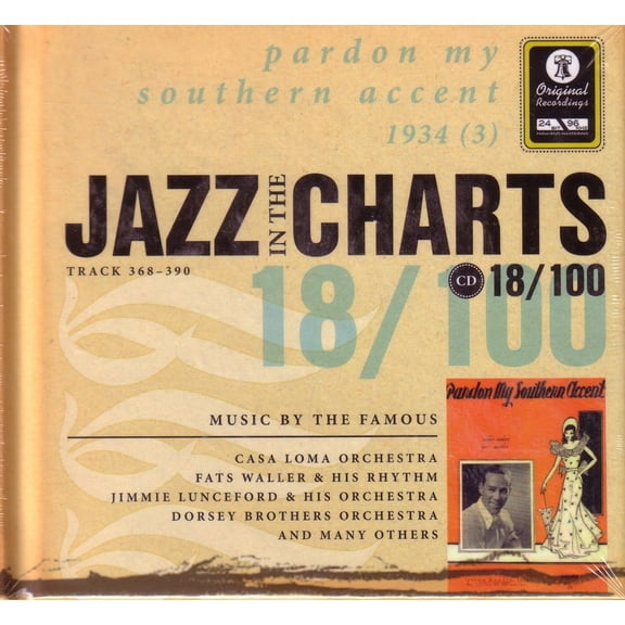 JAZZ IN THE CHARTS, VOL. 18: PARDON MY SOUTHERN ACCENT 1934