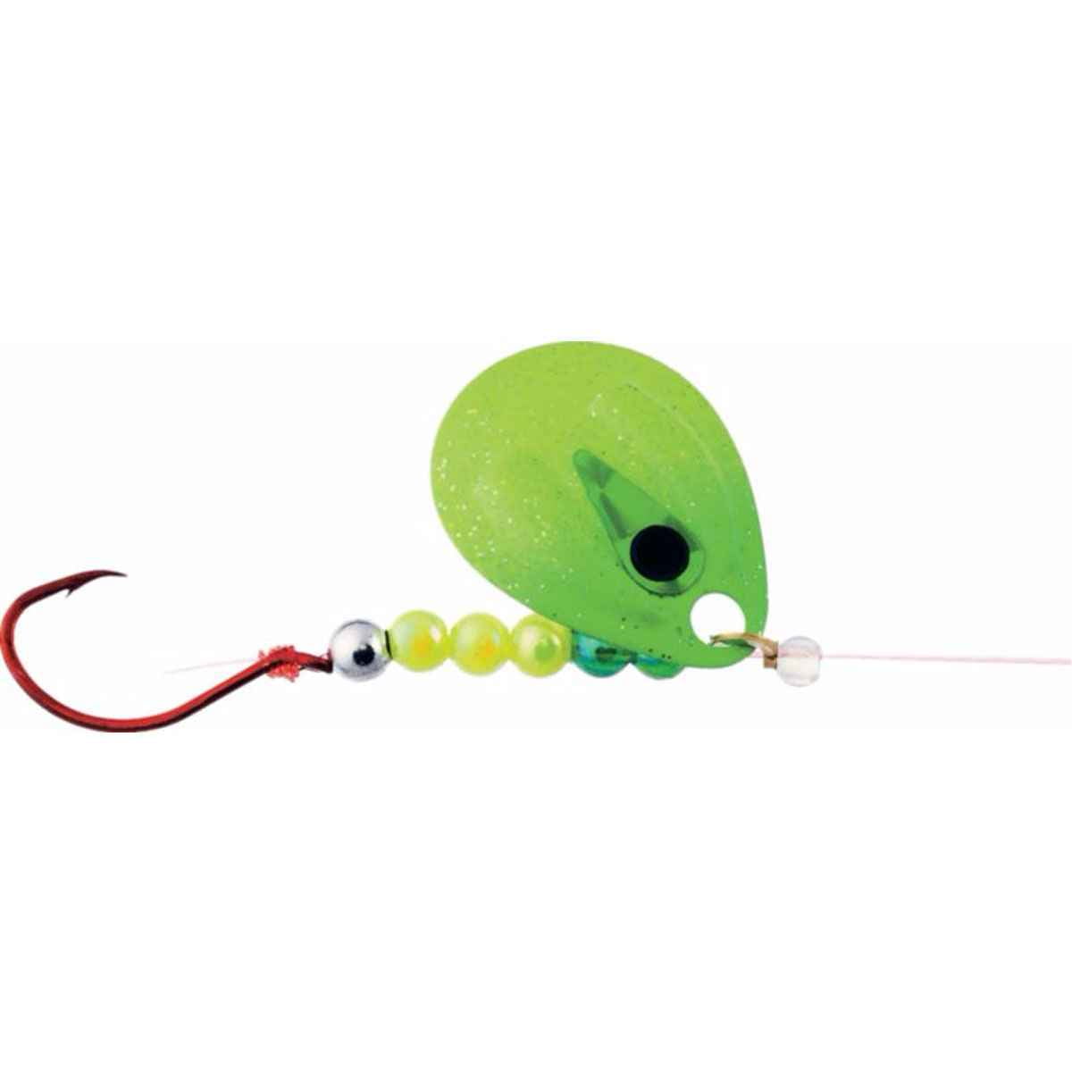 JB Lures 1/16 Tadpole Spin – Chartreuse/Arancione – Esca Perfetta Per Acqua Dolce
