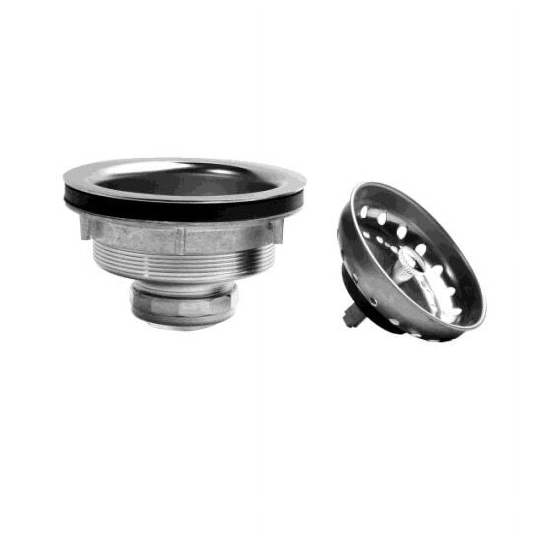 JB PRODUCTS JB250SS Deluxe Stainless Steel Strainer with Stick Post Basket