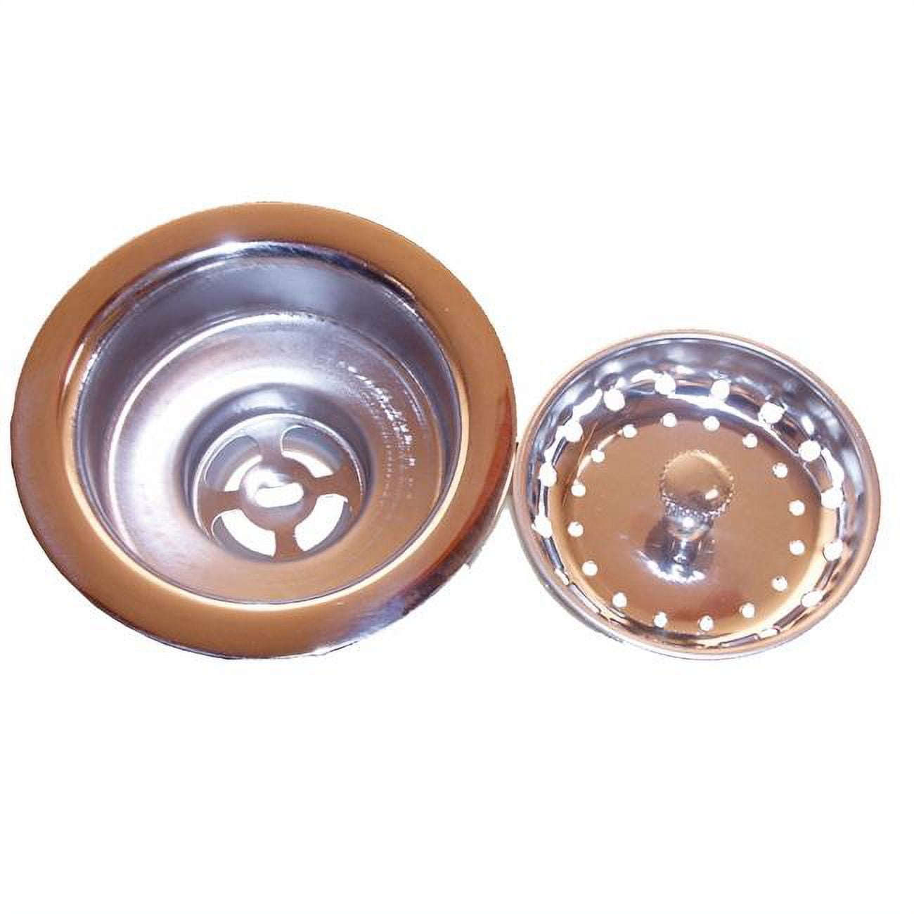 JB Products JB300BN Premium Strainer Basket in Brushed Finish