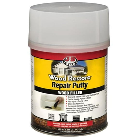 JB Weld 40004 32 oz. Wood Restore Repair Putty Wood Filler