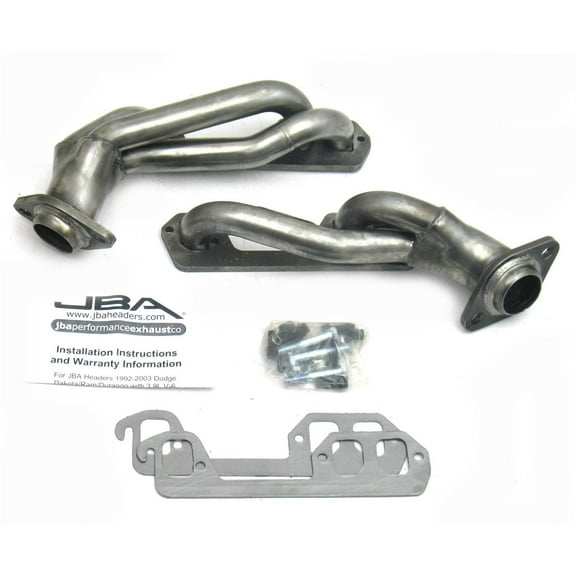 JBA 1939S Shorty Header, 96-02 Dodge Ram/Dakota Fits select: 1996-2001 DODGE RAM 1500, 2014-2017 CHEVROLET SS