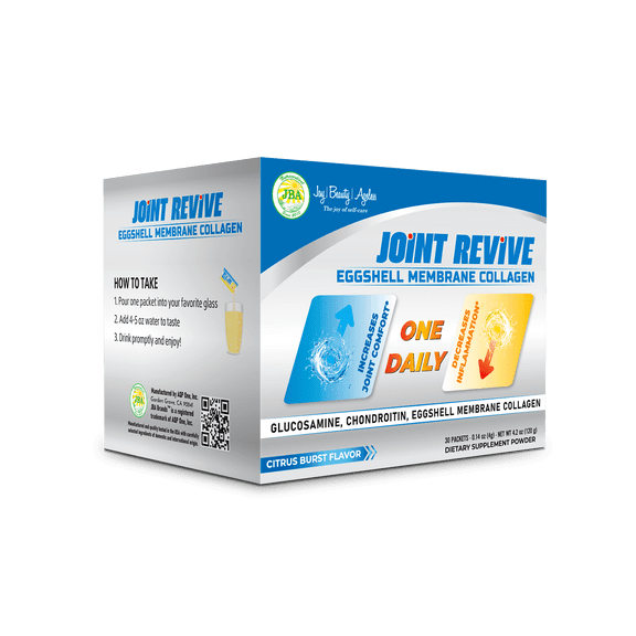JBA Brands Joint Revive, 30 packets, Eggshell Membrane Collagen Powder
