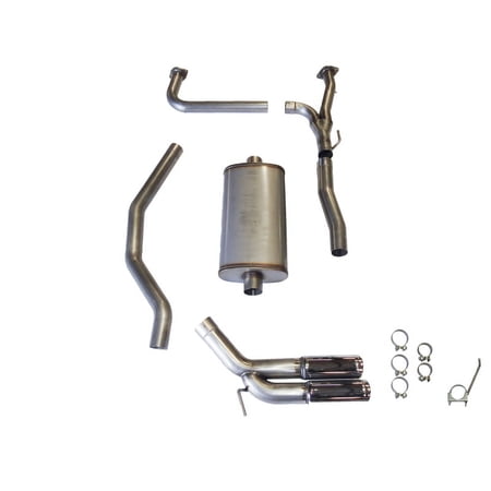 JBA Cat-Back Exhausts Fits select: 2004-2015,2017-2021 NISSAN TITAN