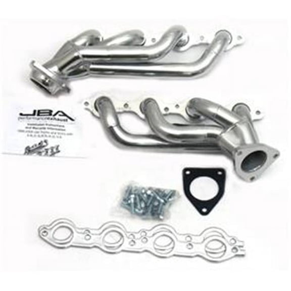 JBA HEADERS 1850S2JS Exhaust Header, Shorty Chassis Exit - Ceramic Coated