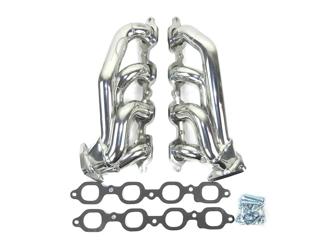JBA Headers 1850S-5JS Short Tube Silver Stainless Steel Exhaust Header
