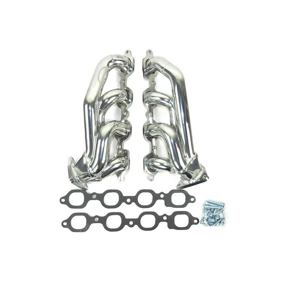 JBA Headers 1850S-5JS Short Tube Silver Stainless Steel Exhaust Header