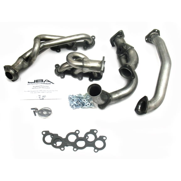 JBA Headers Cat4Ward Shorty Headers (Coated) - 2032S-1 Fits select: 1995-2000 TOYOTA TACOMA, 2014-2017 CHEVROLET SS