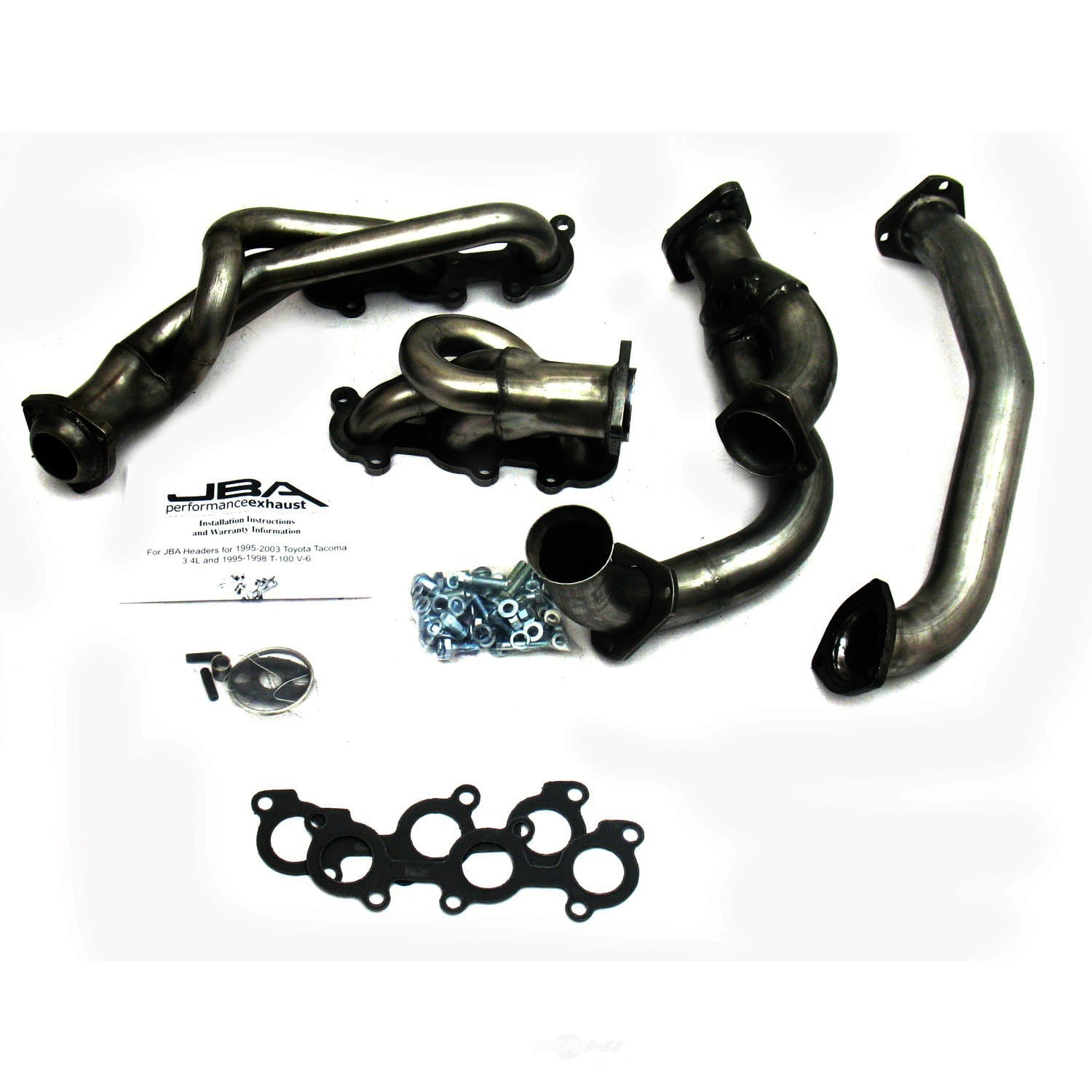 JBA Headers Cat4Ward Shorty Headers (Coated) - 2032S-1 Fits select: 1995-2000 TOYOTA TACOMA, 2014-2017 CHEVROLET SS