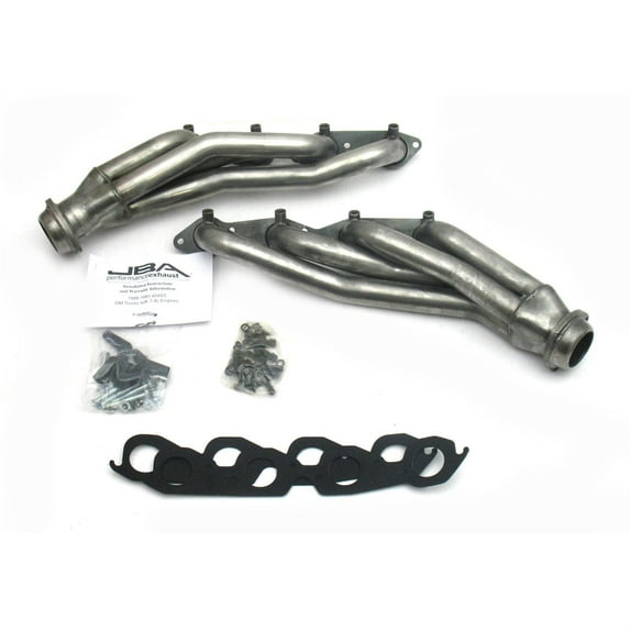 JBA Headers Cat4Ward Shorty Headers (Natural) - 1822S-2 Fits select: 1988-1993 CHEVROLET GMT-400, 2014-2017 CHEVROLET SS