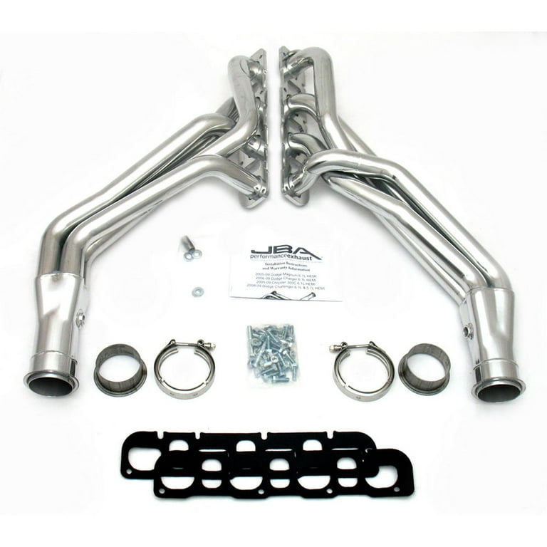 JBA Performance Exhaust Headers - 08-09 6.1L Challenger (Silver) 6965SJS JBA Performance Exhaust Headers - 08-09 6.1L Challenger (Silver) 6965SJS