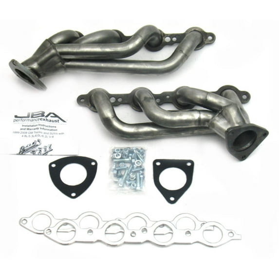 JBA Performance Exhaust Headers - 03-06 GM Truck /Hummer 6.0L 1850S-3 Fits select: 2003-2006 CHEVROLET SILVERADO, 2003-2006 GMC SIERRA