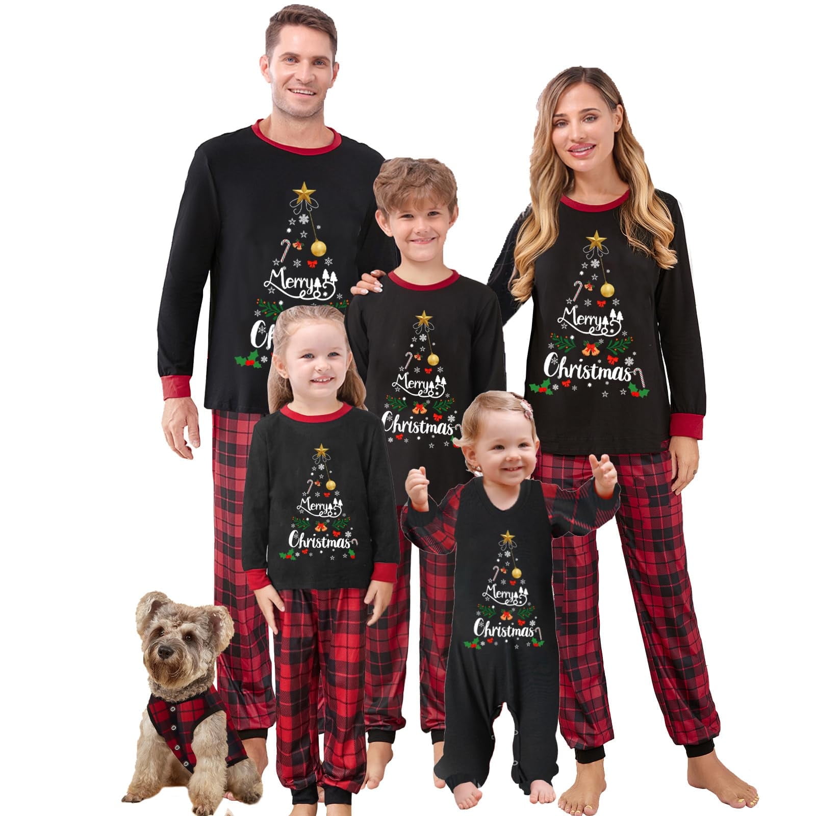 Christmas family pyjamas red or navy christmas matching pajamas adult kids dogs xmas sets etsy uk