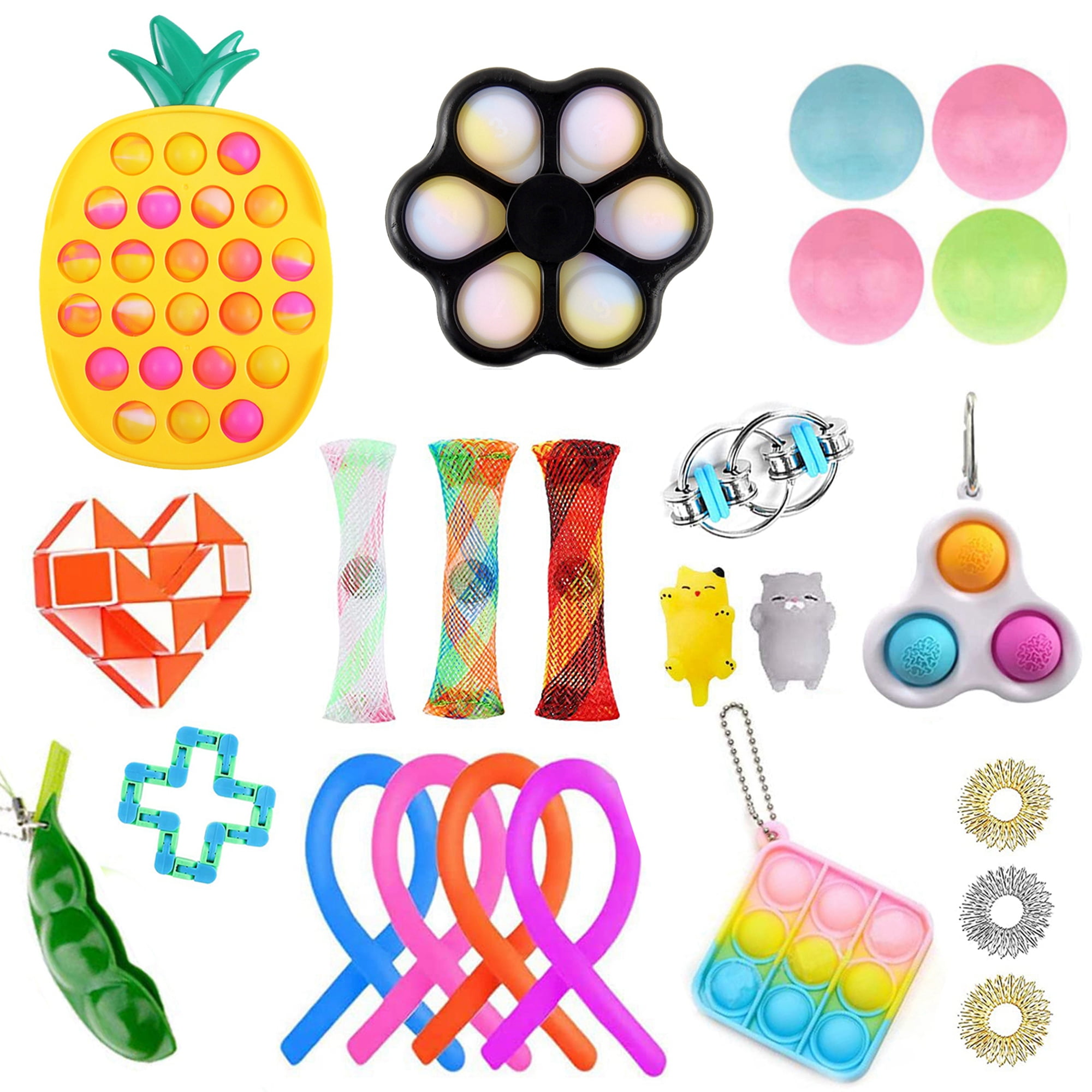 JBEELATE Fidget Toys Cheap Pack, Fidgetget Toys Box, Simple Dimple Fidget Toys Set