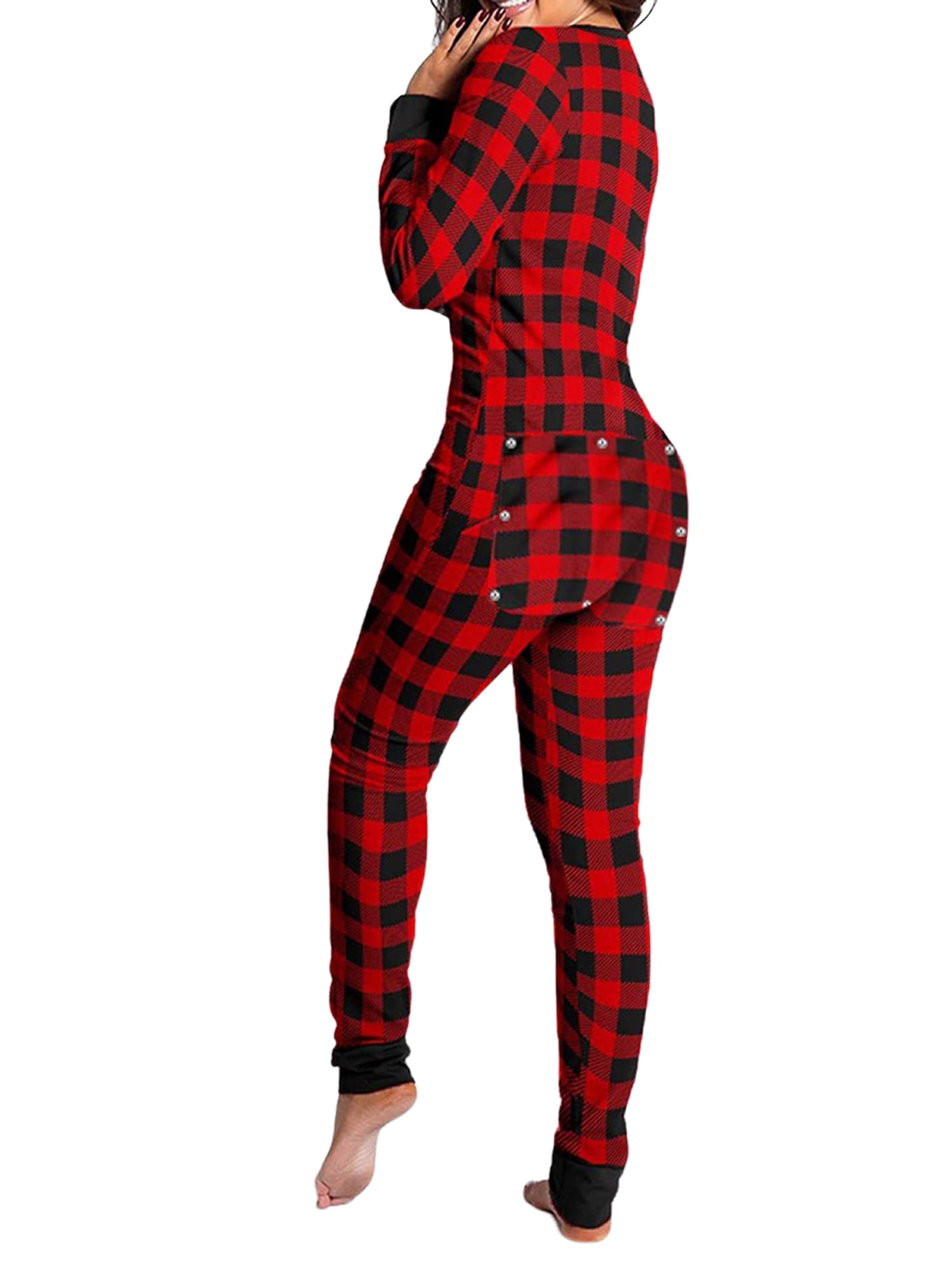 Womens Matching Family Button Up Pjs