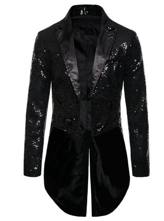 Black womens tuxedo jacket with outlet tails