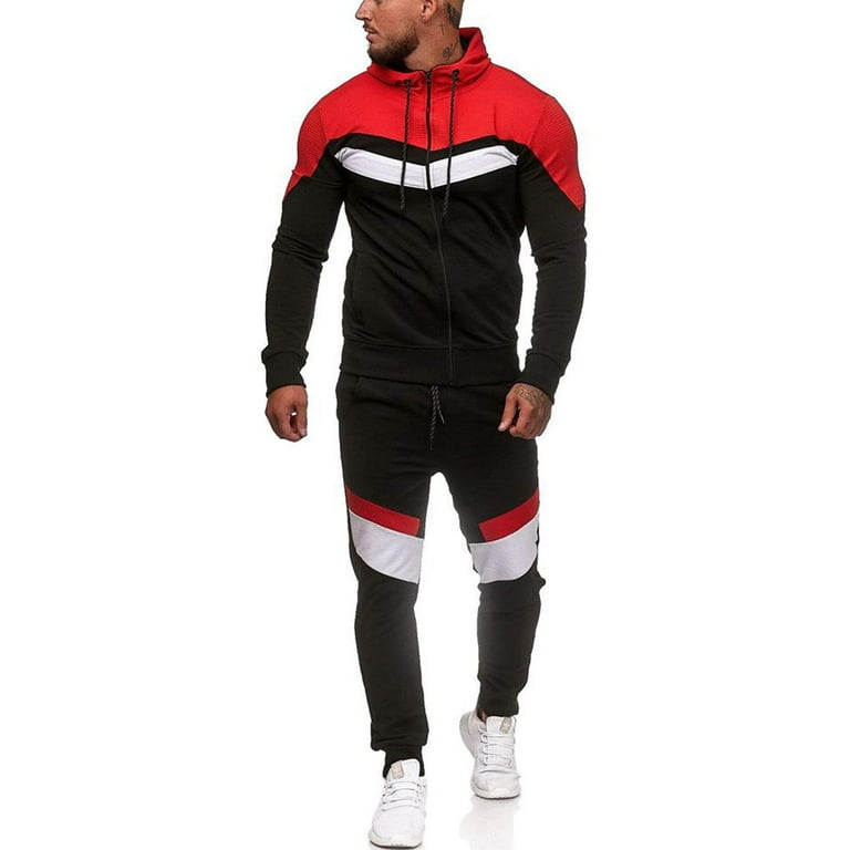 Walmart mens hot sale tracksuit