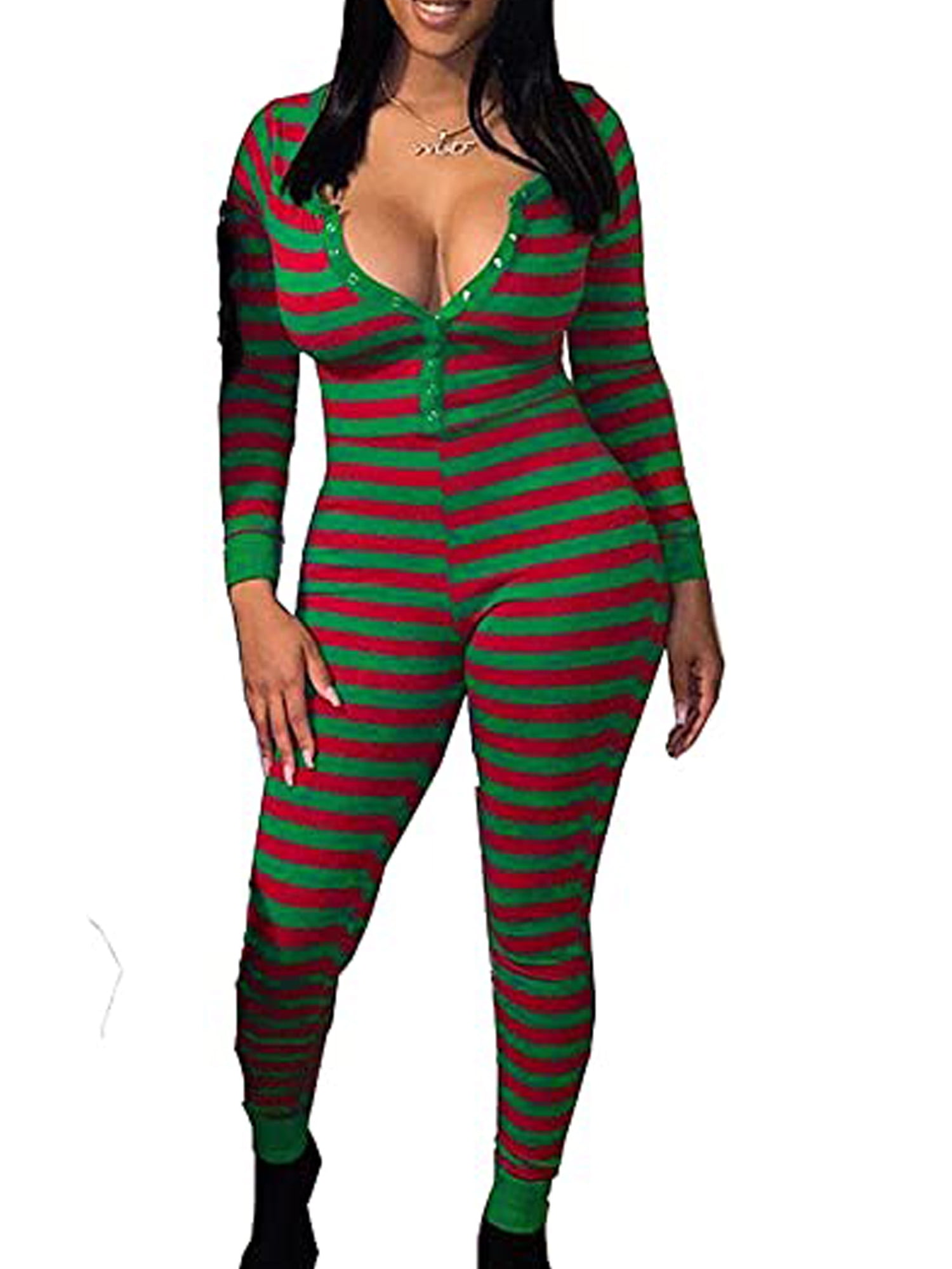 Striped 2024 onesie womens