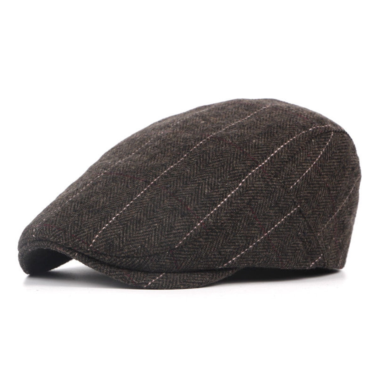 JBEELATE Womens Men Breathable Mesh Hat Newsboy Beret Ivy Cap