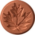 thumbnail image 1 of JBK Pottery Terra Cotta Cookie Stamps (Leaf), 1 of 5