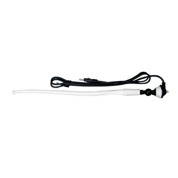 16inAM/FM White Rubber Antenna
