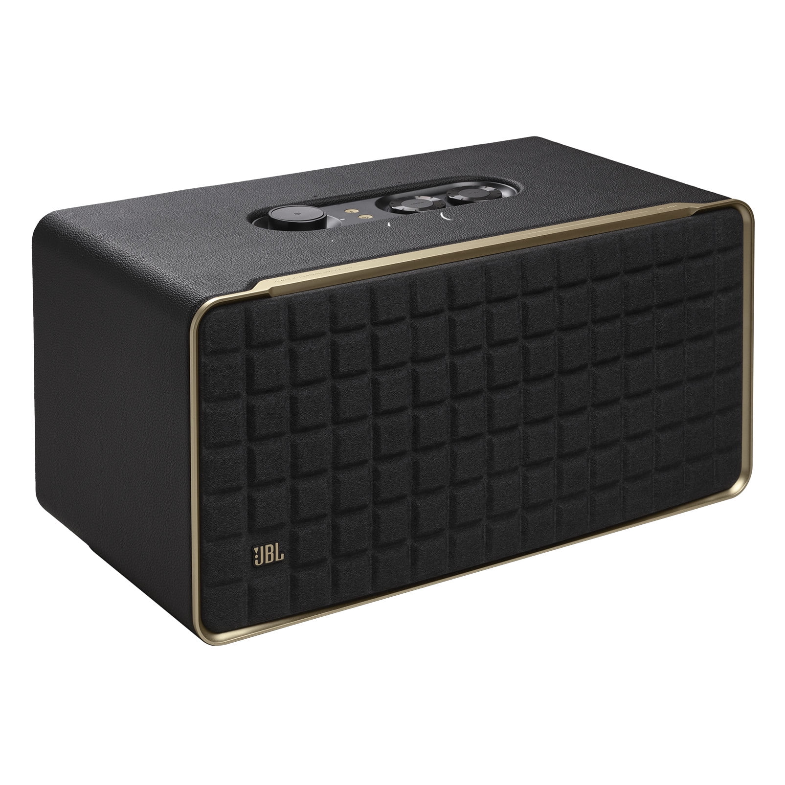 JBL Authentics 500  Hifi Smart Home Music Speaker with WiFi & BT Wireless, Voice Assistants  Black  (图1)