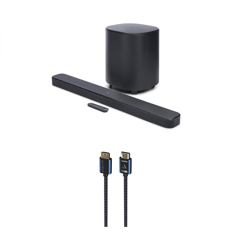 JBL BAR-500-MK2 Dolby Atmos Soundbar and 10