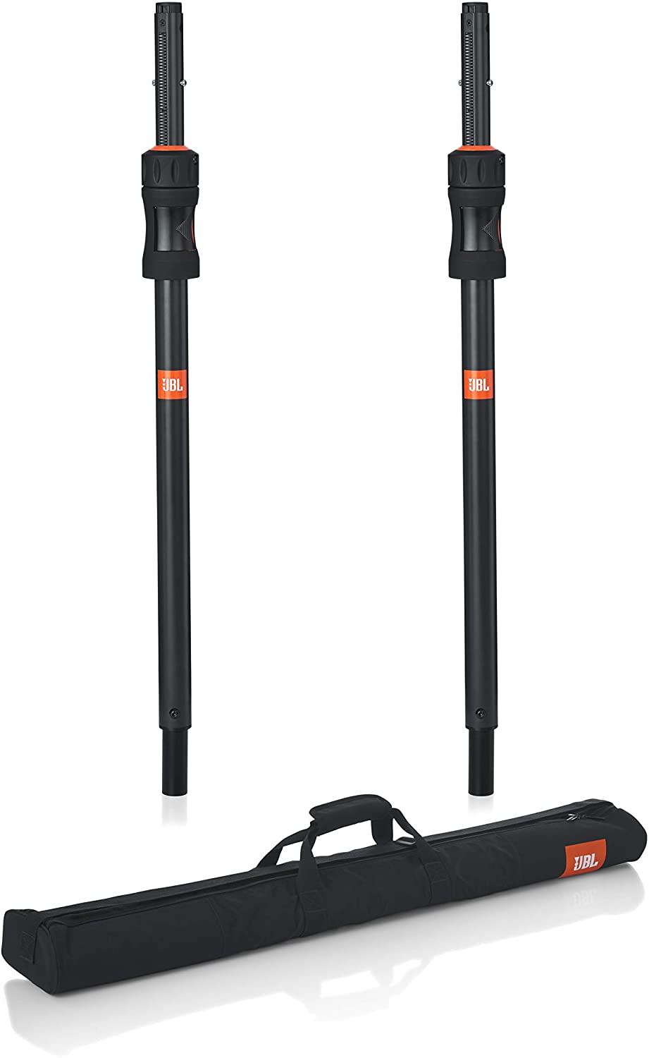 JBL Bags Deluxe Sub Pole with Piston-Assist Automatic Height Adjustment; Pair of (2) with carry Bag (JBLSUBPOLEPROSET) - image 1 of 3