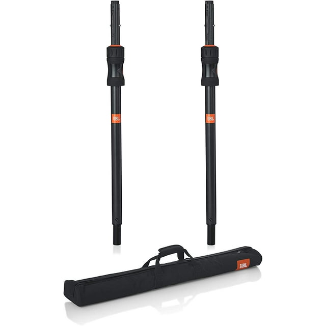 JBL Bags Deluxe Sub Pole with Piston-Assist Automatic Height Adjustment; Pair of (2) with carry Bag (JBLSUBPOLEPROSET)