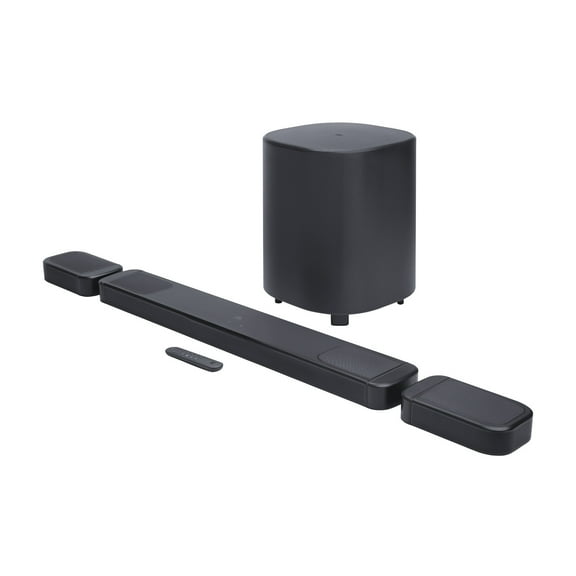 JBL Bar 1000MK2 - 7.1.4 channelsoundbar systemwith detachable surround speakers, DolbyAtmos and DTS:X - Black
