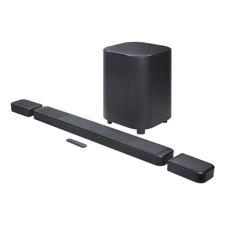 JBL - BAR1300MK2 11.1.4 channel soundbar system with detachable surround speakers and Dolby Atmos and DTS:X - Black