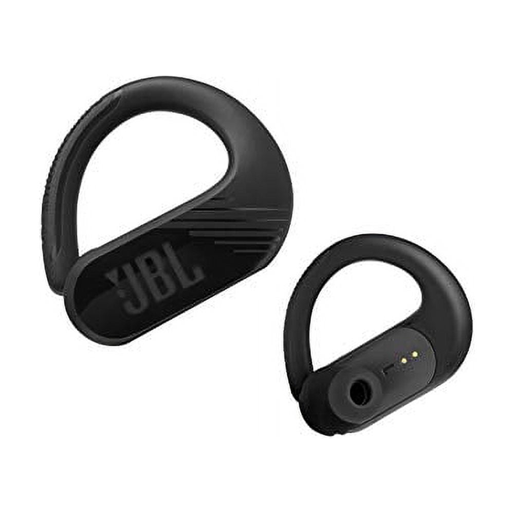JBL Bluetooth True Wireless Earbuds with Charging Case, Black, Peak II 