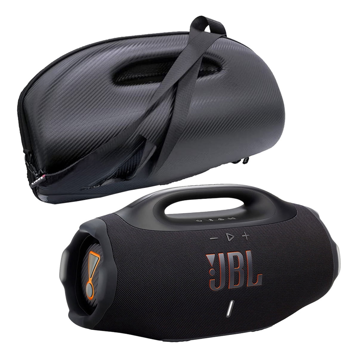 JBL Boombox 4 Waterproof Portable Bluetooth Speaker Bundle with gSport Case (Black)