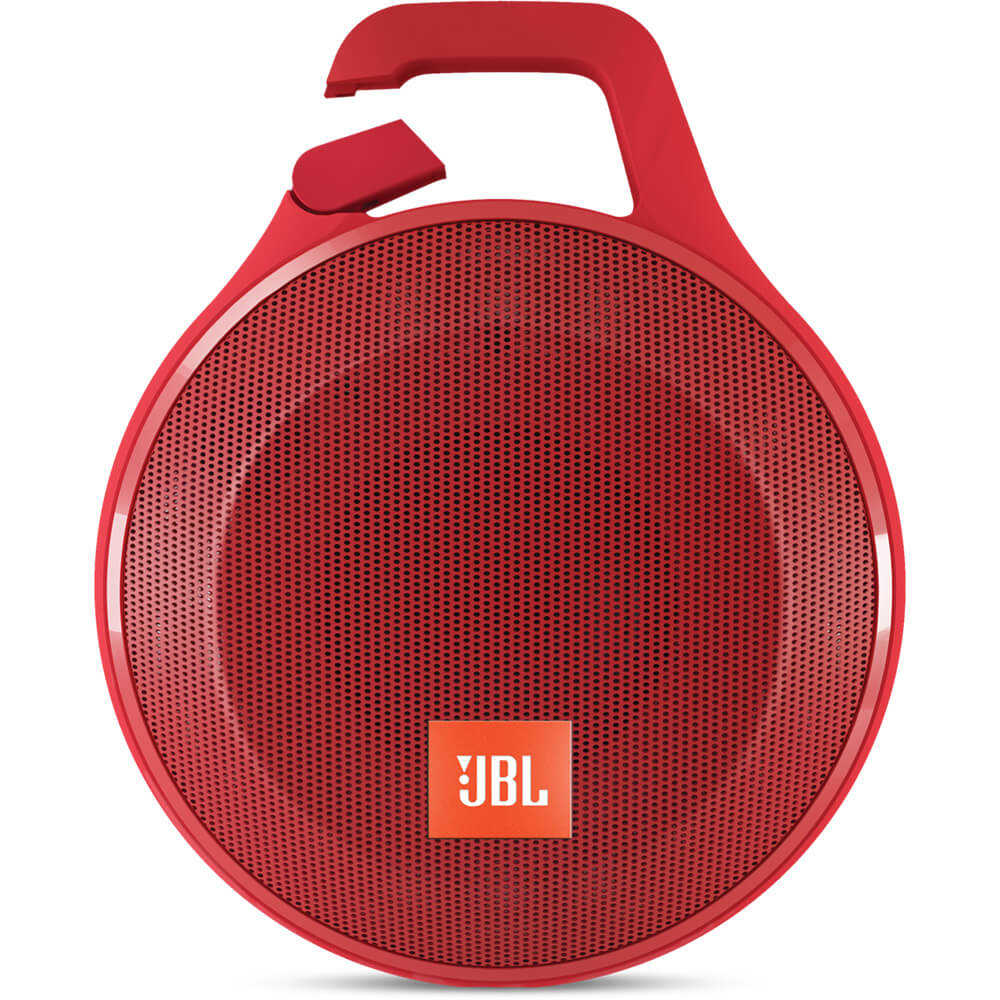 JBL CLIP+RED Clip+ Rugged Splashproof Bluetooth Speaker - Red - image 1 of 7