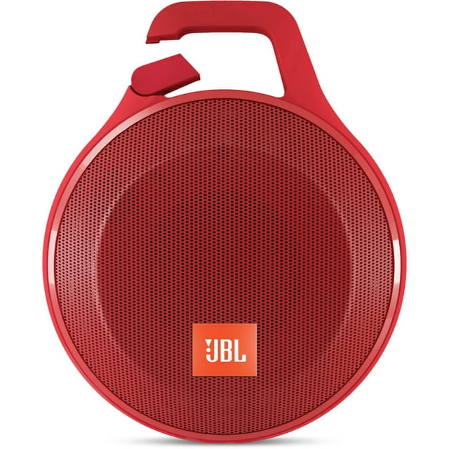 JBL CLIP+RED Clip+ Rugged Splashproof Bluetooth Speaker - Red