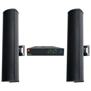 JBL CSA 280Z Commercial Amplifier+2 Column Line Array 70V Commercial Speakers
