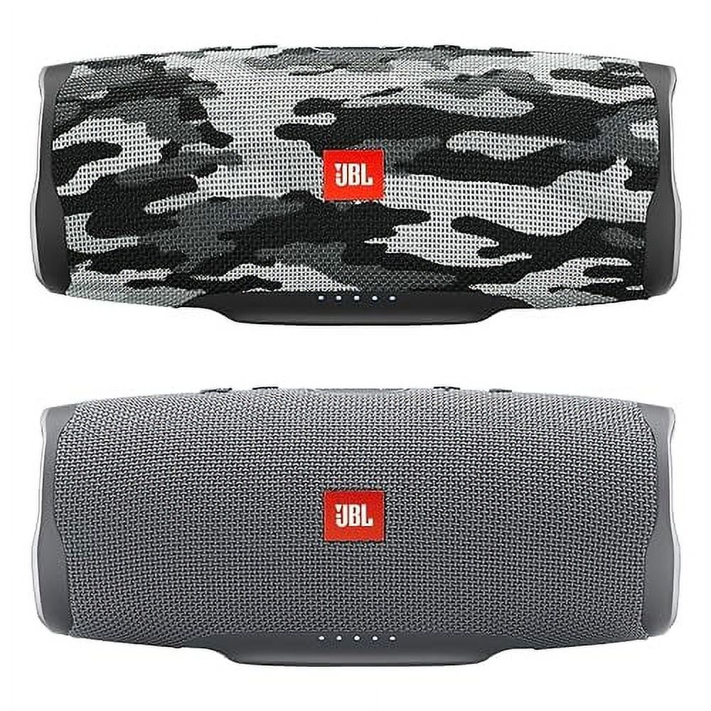 JBL Charge 4 Waterproof Portable Bluetooth Speaker Bundle Black