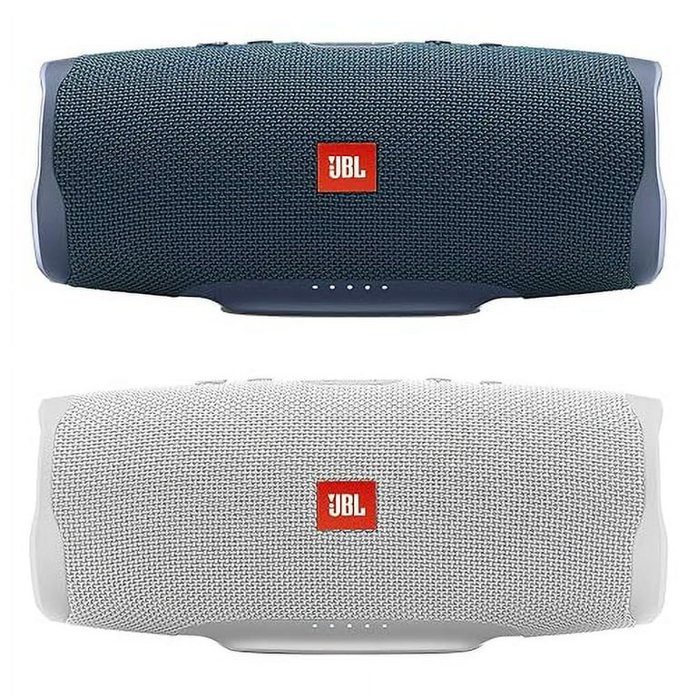 JBL Charge Waterproof Portable Bluetooth Speaker Bundle Blue