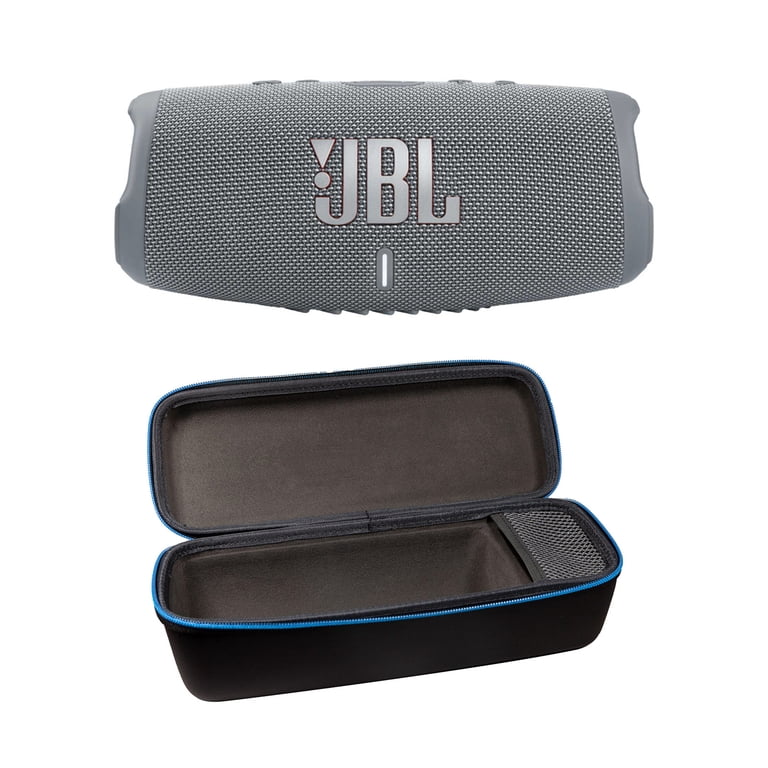 jbl charge5 グレー 箱付き JBL Charge 5 Gray Bluetooth Speaker & divvi Hardshell Case Kit
