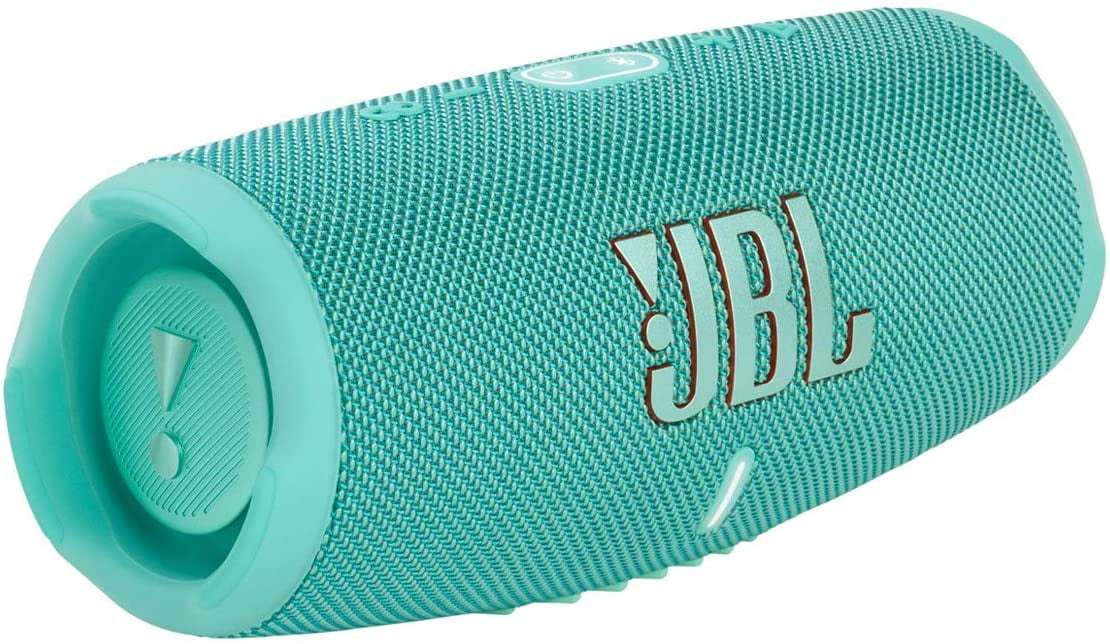 JBL Charge 5 Portable Bluetooth Speaker with Powerbank in Blue