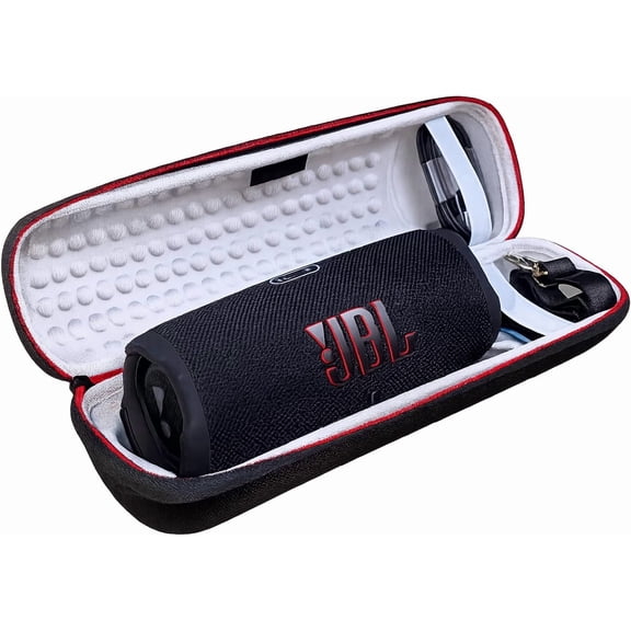 JBL Charge 5 - Portable Waterproof (IP67) Bluetooth Speaker with Powerbank USB Charge Out, 20 Hours Playtime, Partyboost, Including Winguard Protective Travel Case