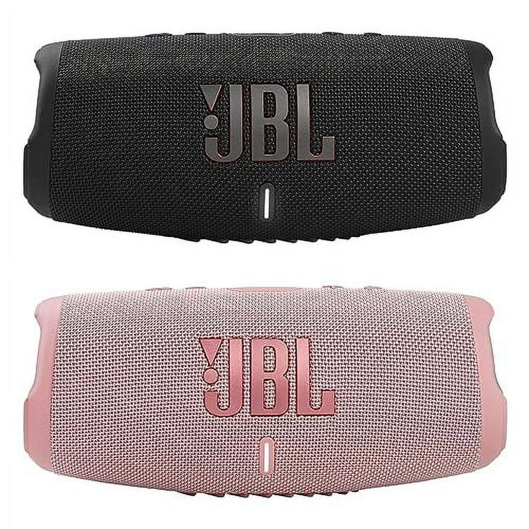 JBL Charge 5 - Waterproof Portable Bluetooth Speaker - Black/Pink
