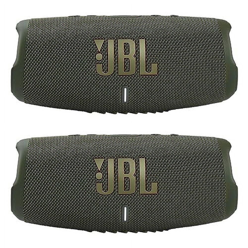JBL Charge 5 - Waterproof Portable Bluetooth Speaker - Green/Green