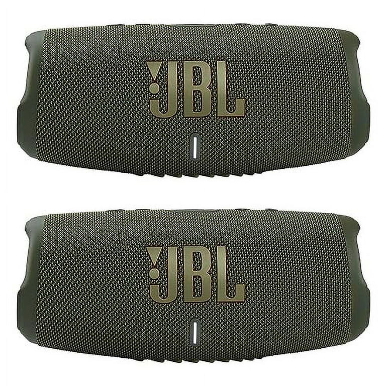 JBL Charge 5 - Waterproof Portable Bluetooth Speaker - Green/Green