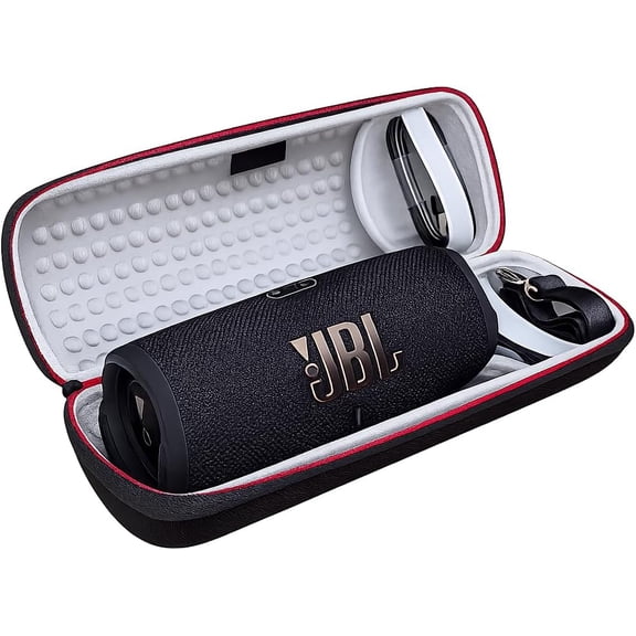 JBL Charge 5 - Wi-Fi Portable Waterproof (IP67) Bluetooth Speaker with Powerbank USB Charge Out, 20 Hours Playtime, Partyboost, Including Winguard Protective Travel Case