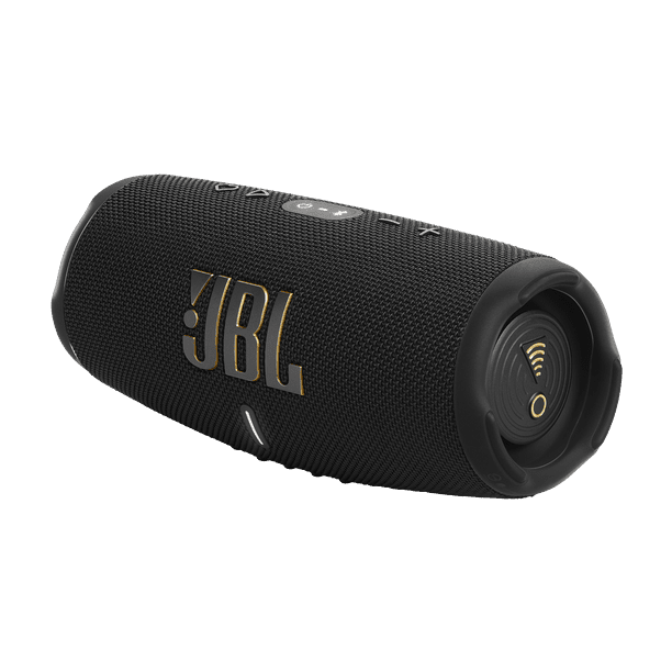 JBL Bluetooth スピーカー ブラック JBL Charge 5 Portable Wi-Fi and Bluetooth Speaker, Black