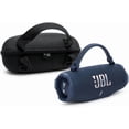 thumbnail image 1 of JBL Charge 6 Case Bundle (Blue) - Waterproof Bluetooth Speaker Pro Sound, AI Sound Boost, 28-Hour Playtime, Built-in Powerbank, and Expo Gear Weather-Resistant Hard-Shell Case, 1 of 8