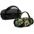 thumbnail image 1 of JBL Charge 6 Case Bundle (Squad) - Waterproof & Drop-Proof Bluetooth Speaker Pro Sound, AI Sound Boost, 28H Playtime, Built-in Powerbank with Weather-Resistant Protective Hard-Shell Case, 1 of 8
