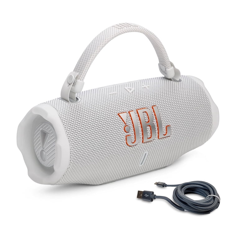 JBL Charge 6 Portable Bluetooth Speaker & 6ft USB-C Braided Cable