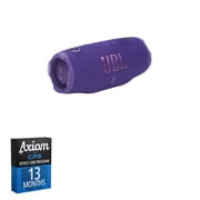 JBL Charge 6 Portable Bluetooth Speaker - Purple + 13-Month Axiom Care